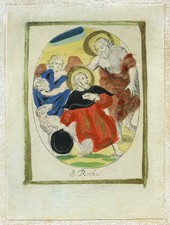 Image pieuse fin XVIIe -