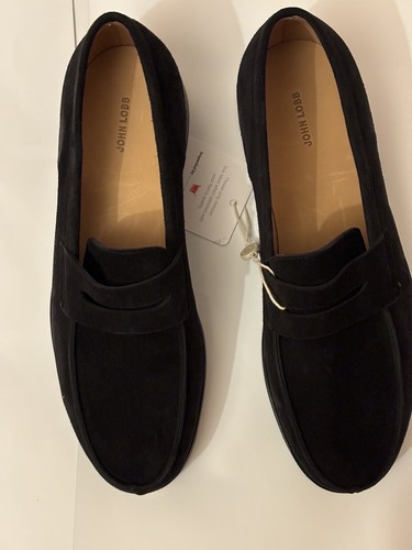 Mocassins daim john - mocassins, lobb