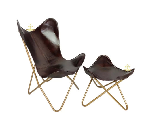 Fauteuil butterfly cuir - butterfly, en