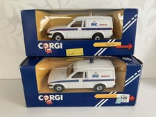 Corgi C532 Ford Escort Van RAC Rescue Service Orange 1 Blue Light Factory error