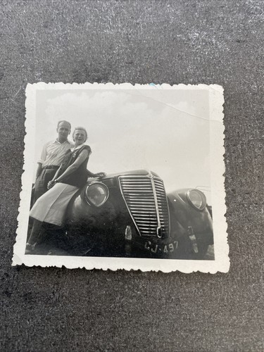 Ancienne photo couple avec - ancienne,