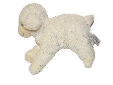 Doudou peluche mouton blanc