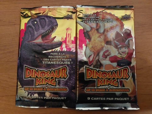 Booster cartes dinosaur king - cartes,