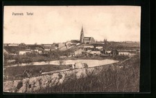 Old postcard breakdowns, general view 