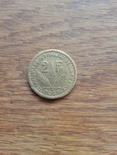 Togo Pièce De 2 Francs Territoires Sous Mandat 1925 P2854