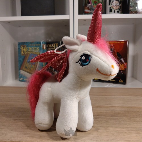 Peluche petite licorne blanche - licorne,