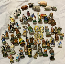 Lot de 57 SANTONS anciens "