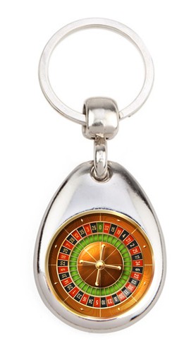 Roulette casino porte clé - roulette,