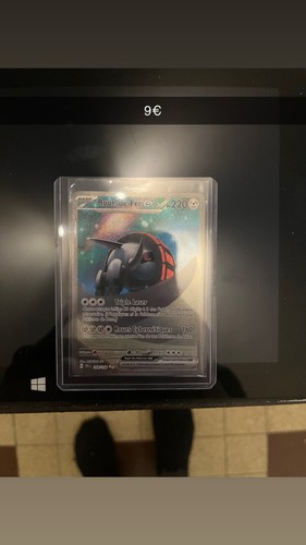 Carte pokemon roue fer ex - carte,