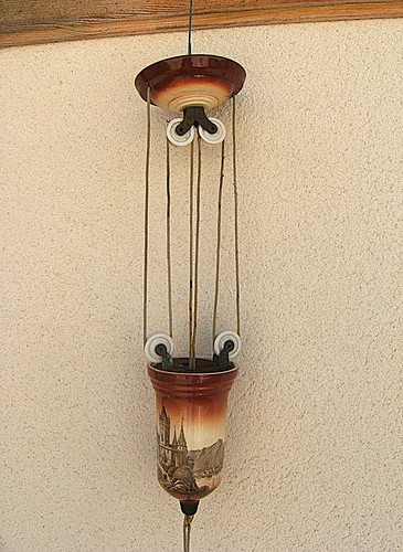 Ancien lustre suspension monte - ancien,
