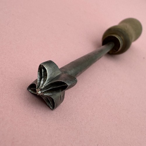 Ancien fer gaufrer outil - fer,