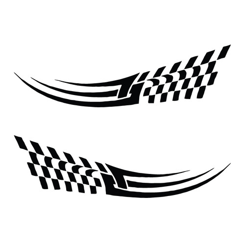 Sticker autocollant flammes - 2,