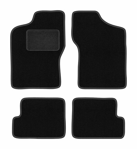 Tapis sol velours noir - de,