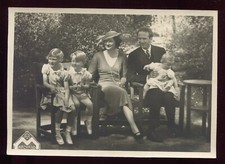 photo ancienne  . famille Royale Belge . Belgique . Stuijvenberg. 1935
