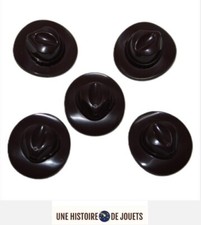 LEGO 5 chapeaux marron 6396165  Aventurier Cowboy - Neufs  ( ref:L7)