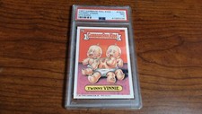 1987 GARBAGE PAIL KIDS STICKERS #390B TWINNY VINNIE SERIES 11 PSA 7