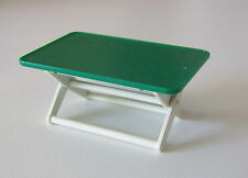 PLAYMOBIL (P203) SAFARI - Green Folding Table 3413 3433 Ngorongoro