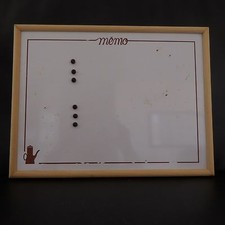 AUTHENTIC VINTAGE MEMO MAGNET MAGNETIC WALL PAINTING