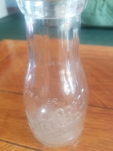 Weaver milk bottle pint - weaver,
