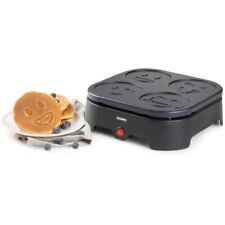 Crêpiere DOMO 4 Crêpes Motifs EMOJI Revêtement Anti-adhésif - 600W - 31x34x13 cm