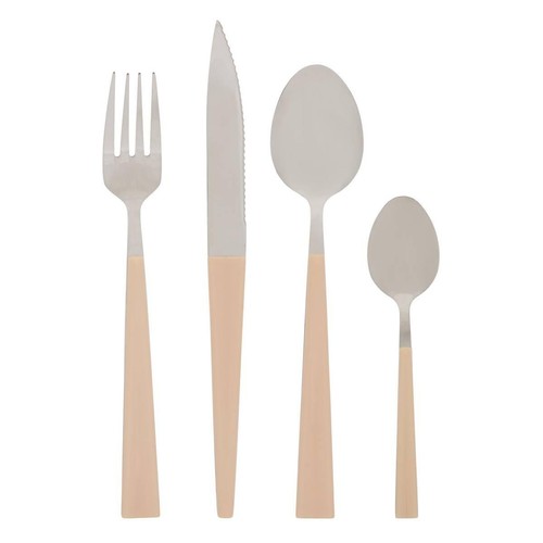 Ménagère pièces inox - 16, en