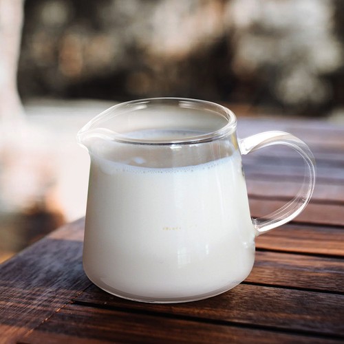 Pot lait verre cruche - pot,