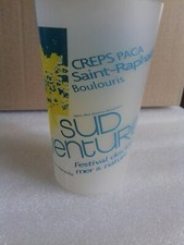 SOUTH ADVENTURE CREPS PACA SAINT RAPH PLASTIC REUSABLE CUP GLASS 33cl #45