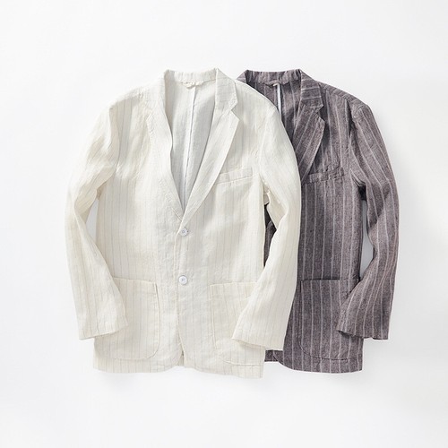 Veste costume lin pour - veste, en