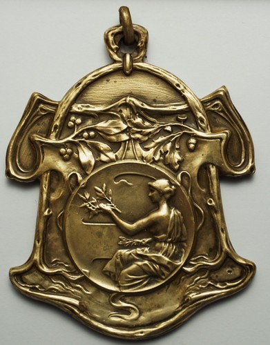Belgium bredene medal - belgium,bredene,
