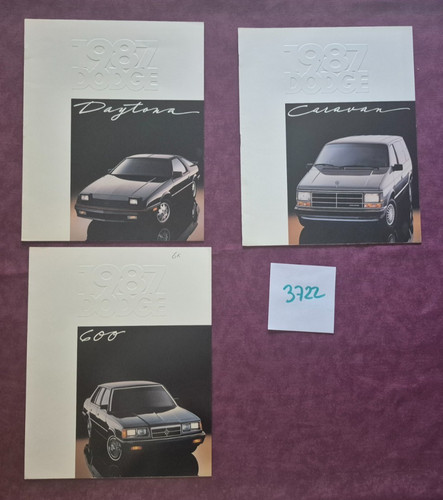 3722 dodge 600 daytona - ,