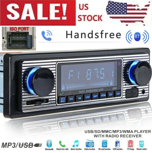 Bluetooth vintage car radio - vintage,
