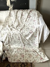Grand Rideau Tissu coton Roses