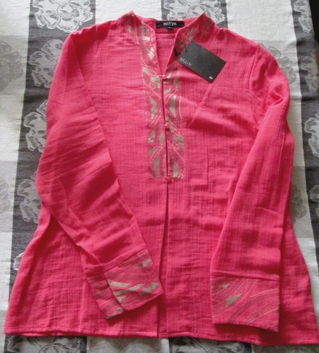 Chemise nitya rose fushia neuf - chemise,