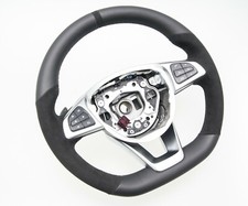 Couvre-volant en Cuir Noir