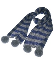 BURBERRY Scarves NavyxGray(Border) 2200593337028