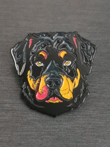 Rottweiler dog chien pin badge - dog,