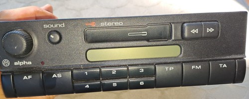 Alpha car stereo - alpha, genuine