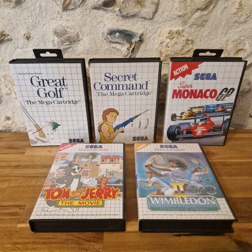 Lot jeux sega - 5, master