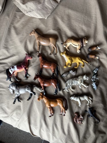 Mixed lot schleich and - lot, of