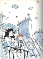 LES AVENTURES DU LATEX AVEC UNE DEDICACE JEAN CLAUDE DENIS EO TRES BEL ETAT