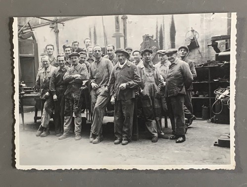 Photo ancienne ouvriers - photo,