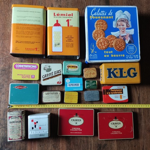 Gros lot boîtes anciennes