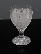 baccarat crystal chalice glass le creusot