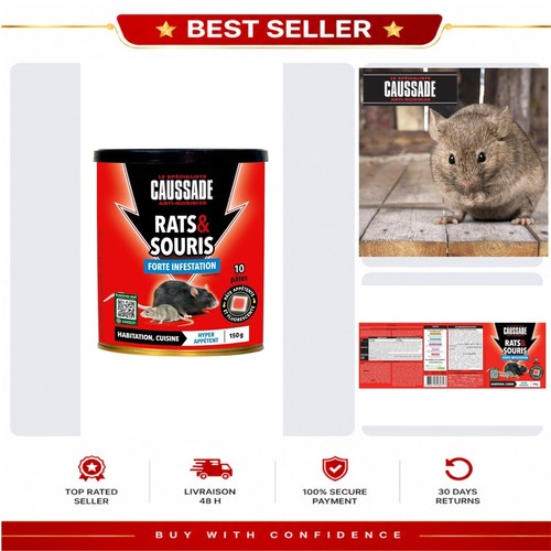 Caussade anti rats souris - et,
