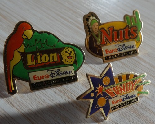 Lot pin walt - 3, disney