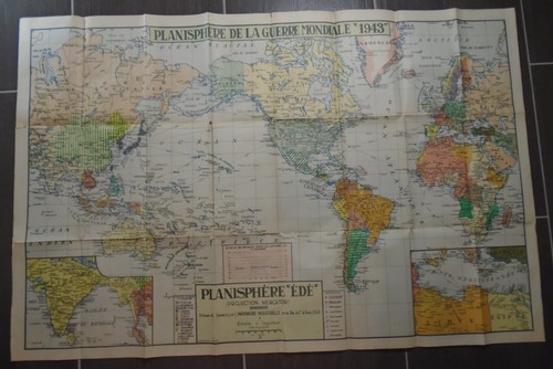 Planisphere guerre mondiale - planisphere,