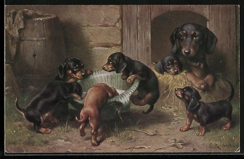 Carte postale artiste - postale, d'artiste