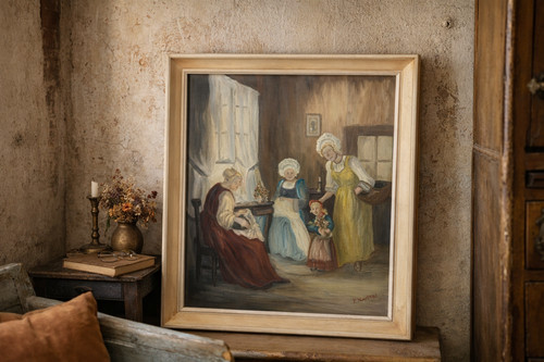 Tableau scène intérieur - scène, d’intérieur