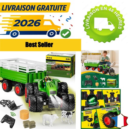 Tracteur télécommandé