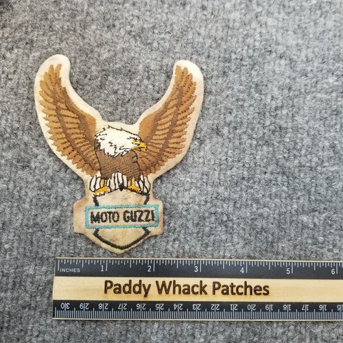 Vintage moto guzzi eagle patch - vintage,